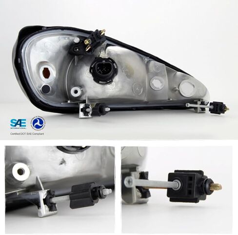 AKKON - For Pontiac Grand AM Coupe/SedanOE Replacement Headlights Driver/Passenger Head Lamps Pair New in Saudi Arabia