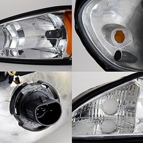 AKKON - For Pontiac Grand AM Coupe/SedanOE Replacement Headlights Driver/Passenger Head Lamps Pair New in Saudi Arabia