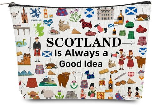 Iceland Travel Souvenir Makeup Bag, Iceland Themed Lovers Cosmetic Bag for Besties Girls Friends Travel Lovers,Toiletry Organizer Zipper Bags for Icelands Traveler in Kuwait