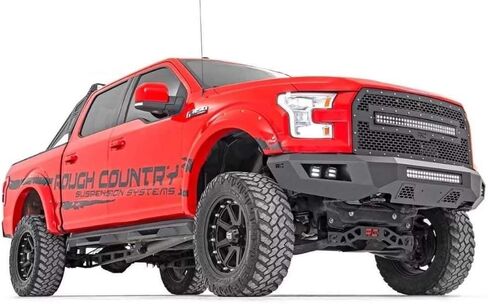 Rough Country 6" Suspension Lift Kit with Vertex Coilovers & Vertex Shocks for Ford F-150 4WD (2015-2020) in Saudi Arabia