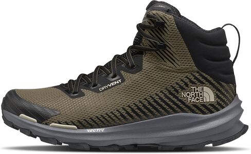 THE NORTH FACE Men's VECTIV Fastpack Mid Waterproof Hiking Shoe, TNF Black/Vanadis Grey, 11.5 in Saudi Arabia