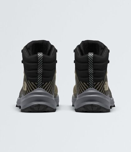 THE NORTH FACE Men's VECTIV Fastpack Mid Waterproof Hiking Shoe, TNF Black/Vanadis Grey, 11.5 in Saudi Arabia