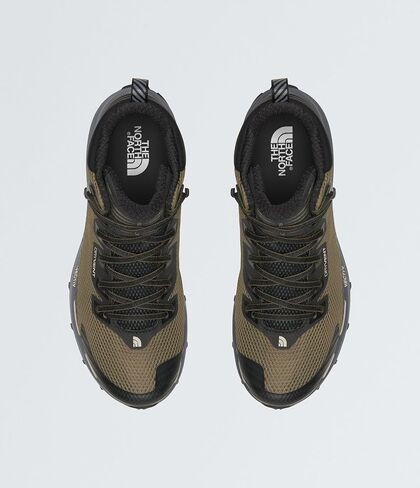 THE NORTH FACE Men's VECTIV Fastpack Mid Waterproof Hiking Shoe, TNF Black/Vanadis Grey, 11.5 in Saudi Arabia