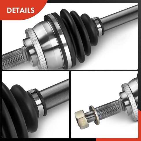 A-Premium CV Axle Assembly-متوافق مع Nissan X-Trail 2002-2010 ، 2.5L ، ناقل حركة أوتوماتيكي-جانب الراكب الأيمن الأمامي in Saudi Arabia