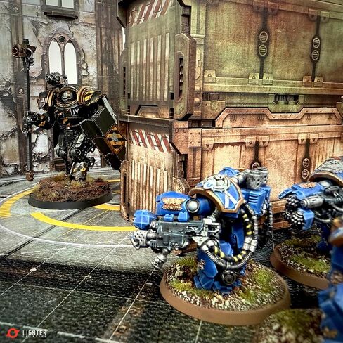حاوية Wargame Tabletop Terrain 4pcs لـ WH40K و DND وألعاب الطاولة الأخرى in Kuwait