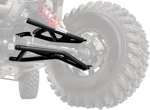 SuperATV Forward Offset A-ARMS لـ 2024+ Polaris RZR XP 1.5 | 2024+ Polaris RZR XP 4 (AA-P-RZRXPOHC-001-02#AA)-Black in Saudi Arabia