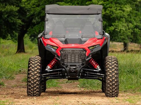 SuperATV Forward Offset A-ARMS لـ 2024+ Polaris RZR XP 1.5 | 2024+ Polaris RZR XP 4 (AA-P-RZRXPOHC-001-02#AA)-Black in Saudi Arabia