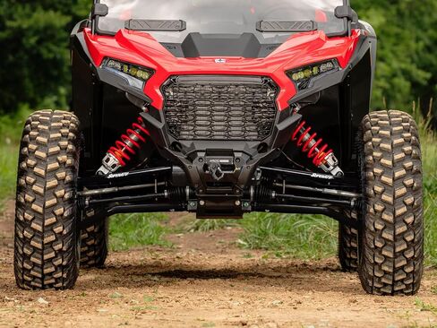 SuperATV Forward Offset A-ARMS لـ 2024+ Polaris RZR XP 1.5 | 2024+ Polaris RZR XP 4 (AA-P-RZRXPOHC-001-02#AA)-Black in Saudi Arabia