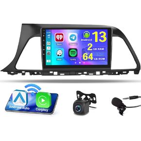 [4+64g] Hikity Car Radio لـ Hyundai Sonata 2015 2016 2017 ، in Kuwait
