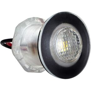 Recpro Round Red 12V LED LiveWell مجاملة الضوء قارب البحرية RV | مقاوم للماء (2 عبوة) in Kuwait