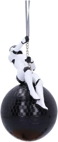Nemesis Now Stormtrooper Candy Cane Hanging Ornament Decoration 12cm, Christmas in Kuwait
