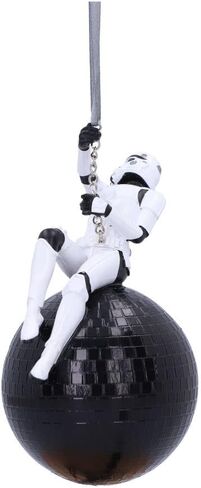 Nemesis Now Stormtrooper Candy Cane Hanging Ornament Decoration 12cm, Christmas in Kuwait