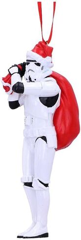 Nemesis Now Stormtrooper Candy Cane Hanging Ornament Decoration 12cm, Christmas in Kuwait