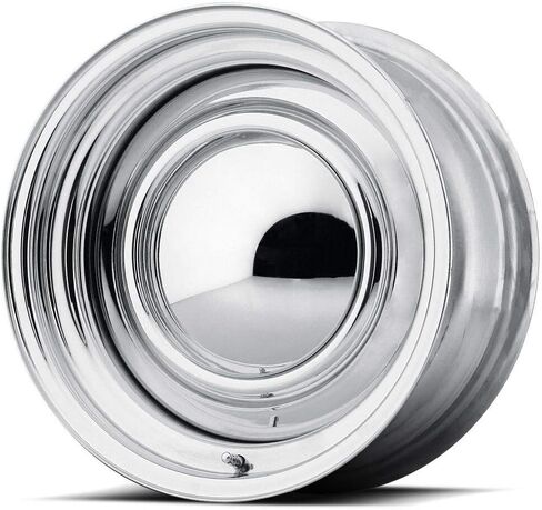 New Set of 4 Chrome Baby Moon Wheel Center Caps 7.5" Backside Diameter Metal Steel for American Racing VN31 Rim in Saudi Arabia