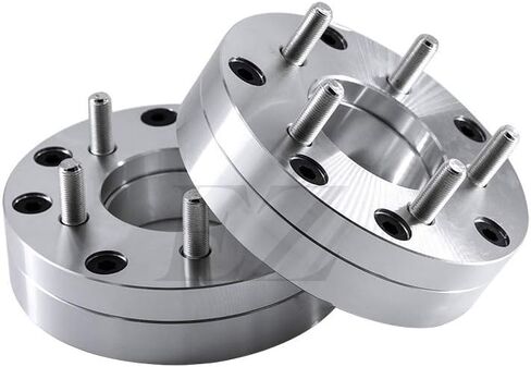 EZAccessory 2 Wheel Adapter 6x5.5 to 5x4.5 (5x114.3) Fits 6 Lug Toyota Chevy Hub & Mount 5x4.5 Wheels in Saudi Arabia