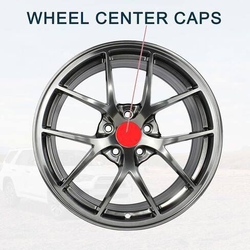 Wheel Center Caps Hub Caps Rim Center Caps for Chevrolet Silverado 2500 3500 HD 2011-2023 Wheel Caps Hubcap Center Covers Chrome Silver Tone 1 Pc in Saudi Arabia