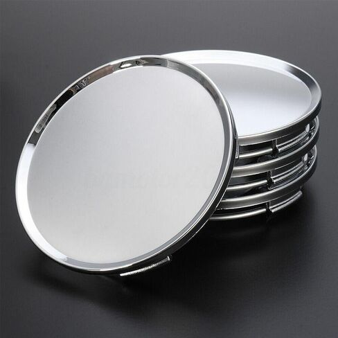 8pcs incluctal chrome car cenr center caps tyre rem hub cap cover cover plastic abs in Saudi Arabia