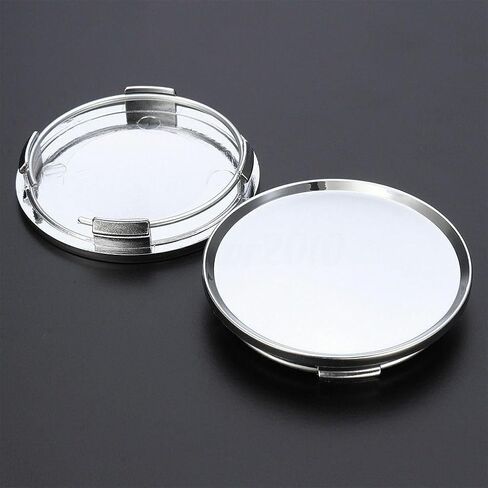 8pcs incluctal chrome car cenr center caps tyre rem hub cap cover cover plastic abs in Saudi Arabia