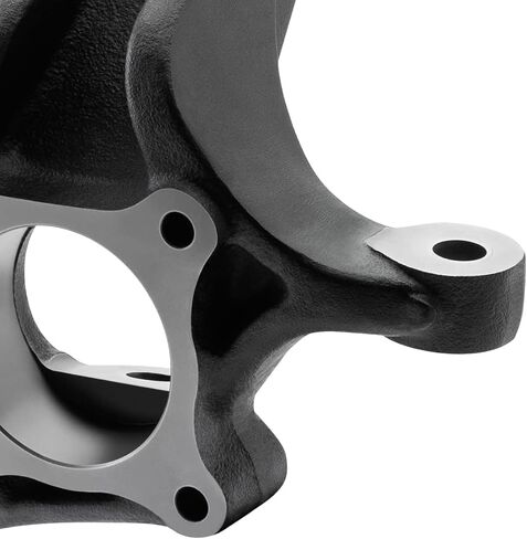 Supreme Suspensions - 4.5" Lift Spindles for 2015-2020 Ford F-150 2WD Front Driver + Passenger Lift Spindles with Extended Break Lines in Saudi Arabia