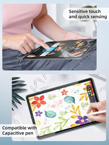2 حزمة شاشة حزمة لوقت Samsung Galaxy Tab S9 Fe 5g (10.9 بوصة)/ Galaxy Tab S9 (11 بوصة) ، فيلم زجاجي مقسى 9h من أجل Galaxy Tab S8/ S7 (11 بوصة) ، حساس ، مضاد للقرعة （Clear）） in Kuwait