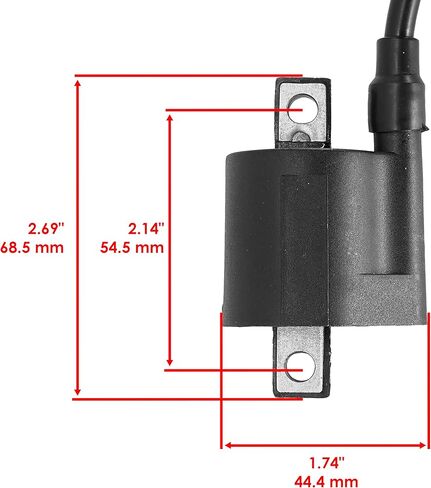 Caltric Ignition Coil Compatible with Suzuki 33410-19B10 33410-09F00 33410-24510 33410-09411 in Saudi Arabia