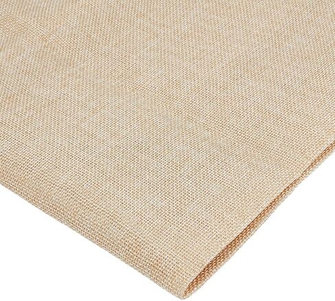 OLYCRAFT 19.7x57.5 Inch Coffee Linen Speaker Grill Cloth Linen Speaker Fabric 0.5mm Thick Stereo Fabric Replacement Mesh Cloth Dustproof Speaker Fabric for Home Stage Speakers Media KTV Boxes Repair in Saudi Arabia