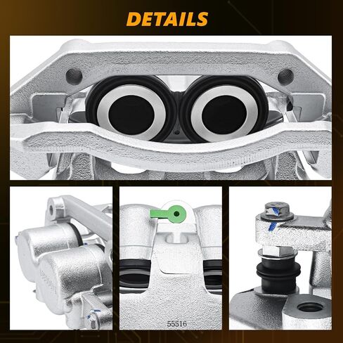 Brake Caliper 18B5055 استبدل الجبهة اليسرى لعام 2009-2018 دودج رام 1500 ، 2009-2011 رام داكوتا ؛ الجبهة اليمنى لعام 2007-2009 Durango ، 2007-2011 Chrysler Aspen ، 5143348AF ، 68157610AA ، 68037147AA ، FRC11896N in Kuwait