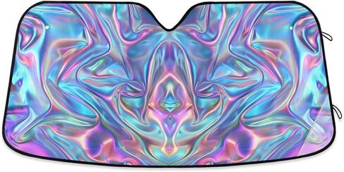 Car Windshield Sun Shade Cute Pugs Dogs Pattern Foldable Car Front Windshield Sunshade Blocks UV Rays Sun Visor Sun Heat Protection for Car Truck SUV to Keep Your Vehicle Cool,Large in Kuwait