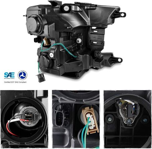 AKKON-لعام 2018-2020 Ford F150 F-150 Truck LED DRL Tube Processor Projector مع إشارة دوران متتابع in Saudi Arabia