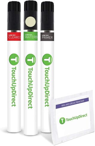 TouchUpDirect GWT/WA102V Silver Coast Metallic Compatible with Cadillac Exact Match Touch Up Paint Brush - Essential Kit in Saudi Arabia