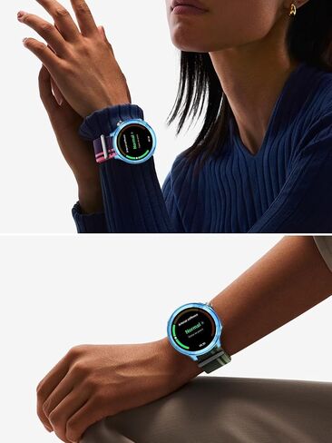 متوافق مع OnePlus Watch 3 Smartwatch 2025 نسخة ترقية ، واقي تغطية Loved Light Lightweight Light Light المرن لـ OnePlus Watch 3 ، (شفاف+أسود واضح) in Kuwait