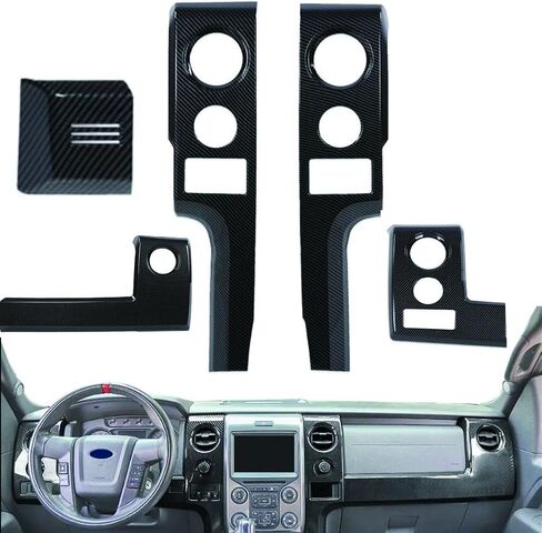 عام ، إطار لوحة لوحة التحكم في ألياف الكربون ، إطار إطار ، إطار ، لفورد F150 2009-2014 in Saudi Arabia