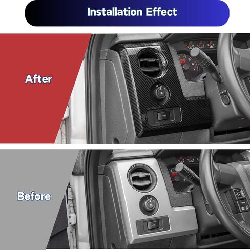 عام ، إطار لوحة لوحة التحكم في ألياف الكربون ، إطار إطار ، إطار ، لفورد F150 2009-2014 in Saudi Arabia