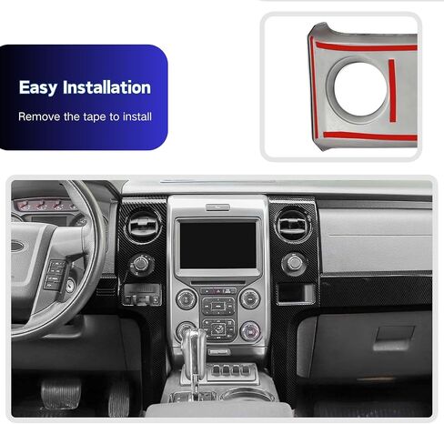 عام ، إطار لوحة لوحة التحكم في ألياف الكربون ، إطار إطار ، إطار ، لفورد F150 2009-2014 in Saudi Arabia