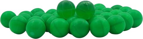 Plastic Shell Liquid Training 68 Caliber Pepper Projectiles -Pepper Ball Launcher Training Projectiles, Training Projectile,Compatible with .68 Caliber Pepper Ball Gun Training Balls(RED 25Count) in Saudi Arabia