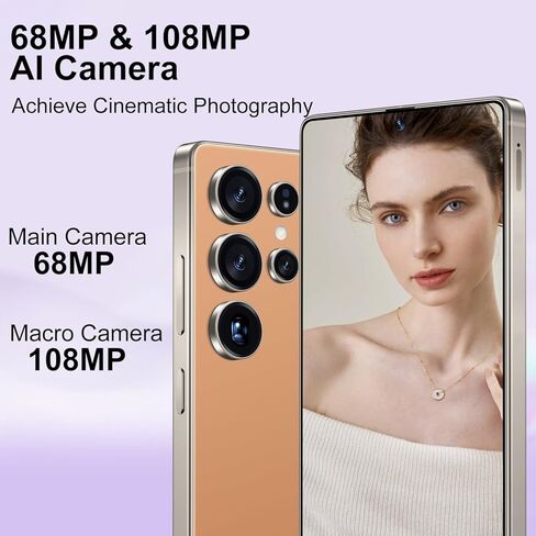 I25 Ultra 5G Unlocked Phones, Built in Pen, 7000mAh Long Battery Life Smartphone, 6.99" HD Screen Unlocked Cell Phone, 8+256GB Phone Android14, Face ID/Fingerprint Lock/Dual SIM/GPS (Gray) in Kuwait