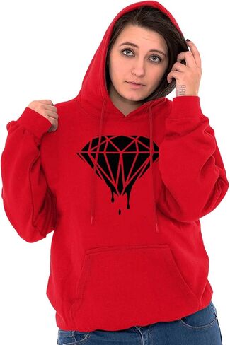 Brisco Brands Diamond Dripping Girly Hoodie Sweatshirt Women Gen in Saudi Arabia