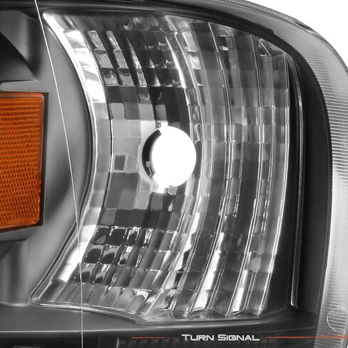 Akkon - للفترة 2002-2005 Dodge Ram 1500 | 2003-2005 RAM 2500 3500 Black Dual Halo Projector Projector Set Set in Kuwait