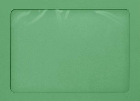 LUXPaper A7 Full Face Window Envelopes | Peel & Press | 5 1/4" x 7 1/4" | Ruby Red | 80lb. Text | 50 Qty in Kuwait