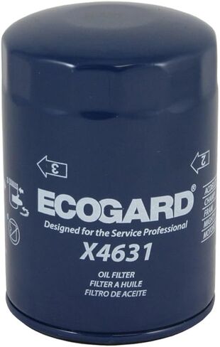 Ecogard X4631 Premium Spin-on Engine Oil Filter for Traditional Oil Fits Am General Hummer 6.5L Diesel 1994-2001 in Saudi Arabia