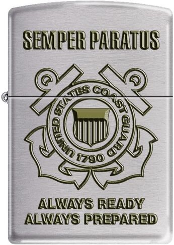 Zippo Lighter- USCG U. in Kuwait