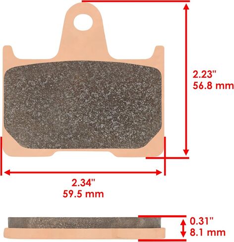 منصات الفرامل Caltric متوافقة مع دراجة نارية Suzuki GSXR1000 GSXR 1000 GSX-R1000 الأمامية الخلفية 2001-2002 in Saudi Arabia