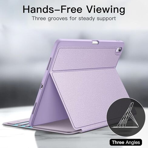 JETech Case for iPad Air 13-Inch M3/M2 (2025/2024) with Pencil Holder, Slim Folio Stand Protective Tablet Cover, Multi-Angle Viewing, Auto Wake/Sleep (Black) in Saudi Arabia