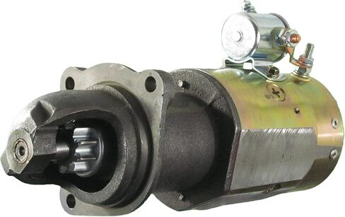 جديد قسط الولايات المتحدة! Made 6 Volt Starter Fits Massey Ferguson يجمع بين الجرارات Windrower W Continental F-140 GAS ENG 1959-1965 9 Tooth CW يحل محل Delco 10MT Type W Switch 91-01-3994 1107178 4082 4082 in Saudi Arabia