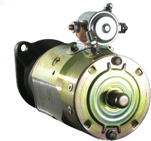 جديد قسط الولايات المتحدة! Made 6 Volt Starter Fits Massey Ferguson يجمع بين الجرارات Windrower W Continental F-140 GAS ENG 1959-1965 9 Tooth CW يحل محل Delco 10MT Type W Switch 91-01-3994 1107178 4082 4082 in Saudi Arabia