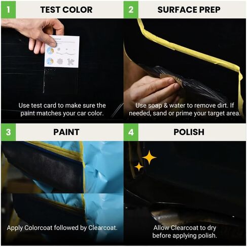 Touchupdirect Whisky Fire Porecycle Paint متوافق مع Harley Davidson Match Match Auto Touch Up Paint Repair - Brush Platinum Kit in Kuwait