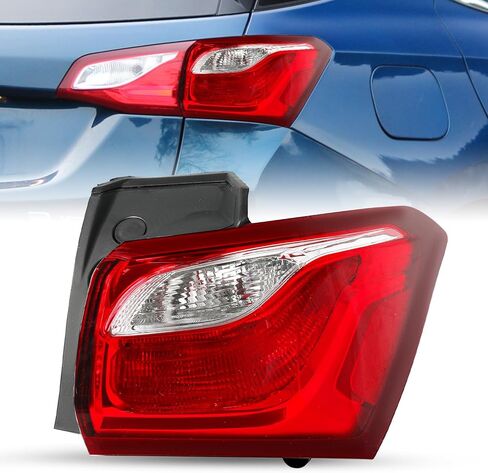 Fit for 2018-2020 Chevy Equinox Tail Light Incandescent Model Assembly Replacement Outer Halogen Rear Taillight OE Direct Brake Tail Lamp RH (Right Passenger Side) in Kuwait