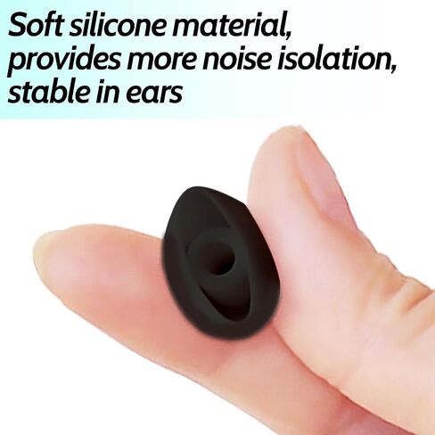 Silicone Tips Replacement Earbuds Tips for Beats Powerbeats Pro Ear Tips Eartip Fit in The Charging Case Ear Covers, S/M/L, Double Flange, 4 Pairs, Army Green in Saudi Arabia