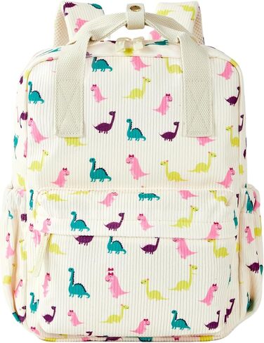 Mini Corduroy Backpack Bookbag Detcor Bag for Toddlers Girls Preschool Daycare Ristergarten 13 '' H Lightweight Fits for Folder (Cherry-Pink Corduroy) in Kuwait