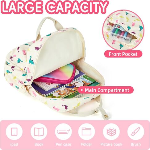 Mini Corduroy Backpack Bookbag Detcor Bag for Toddlers Girls Preschool Daycare Ristergarten 13 '' H Lightweight Fits for Folder (Cherry-Pink Corduroy) in Kuwait